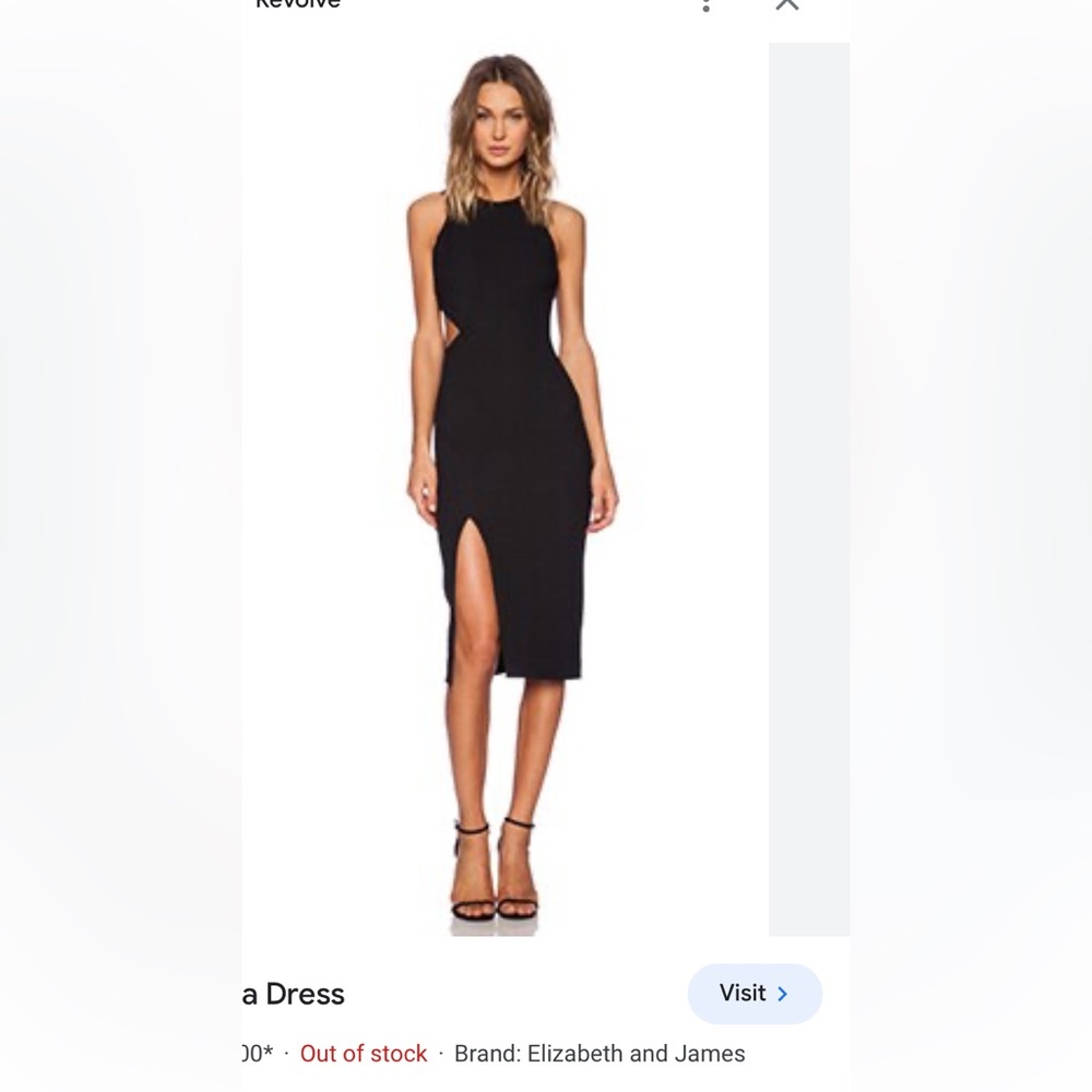 Elizabeth and James dress